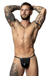 String Male Power 450-301 Liquid Onyx 2.0, couleur noir